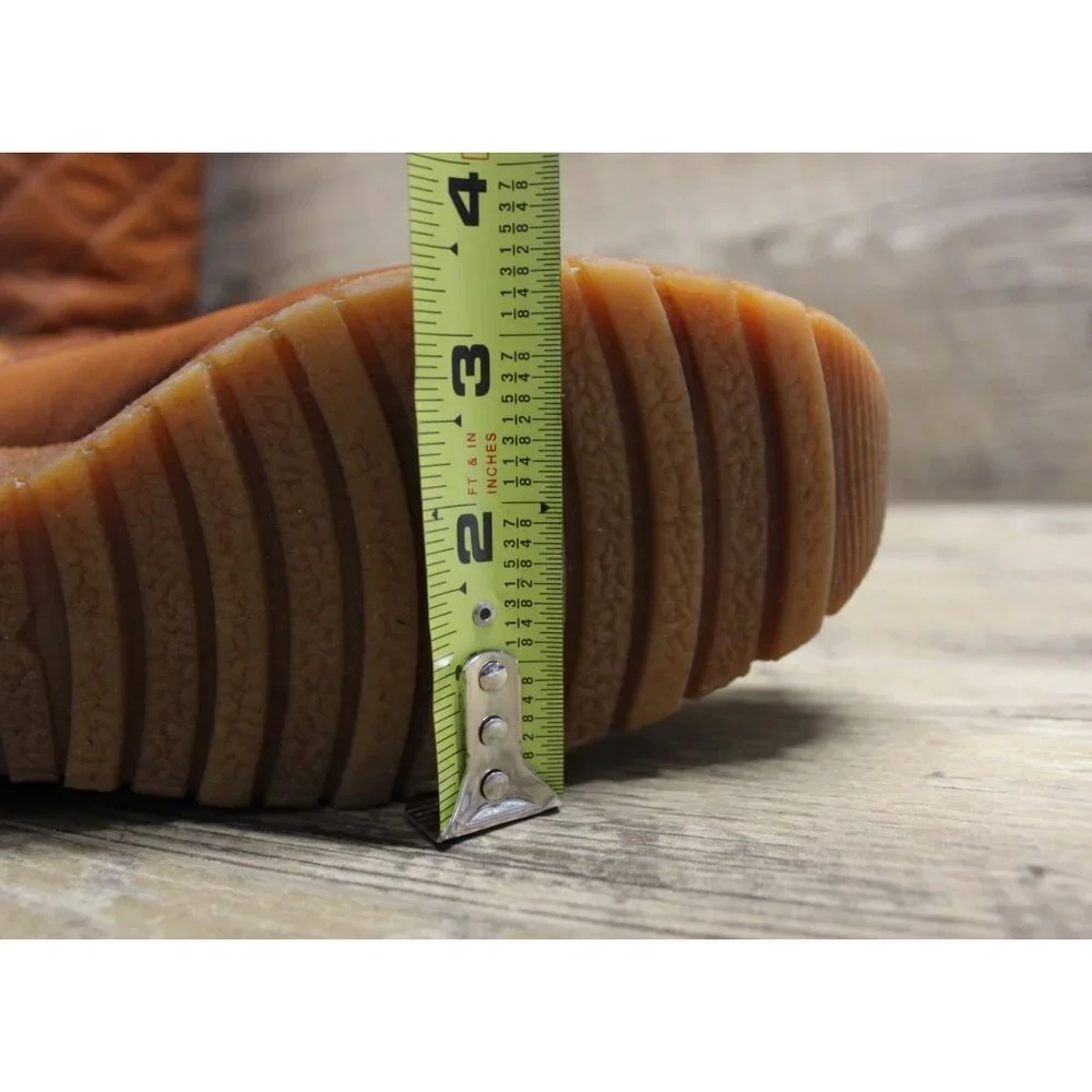Husky by Bastien women's vintage quilted leather‎ faux fur lined tall boots